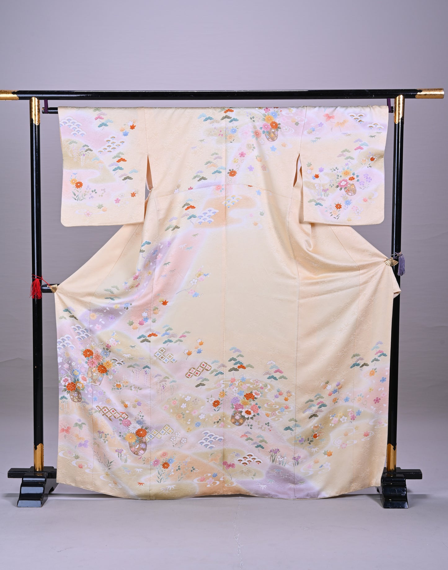 【訪問着】30-0117 クリーム