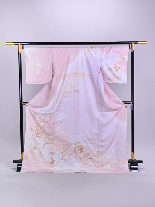 【訪問着】H1001 ピンク