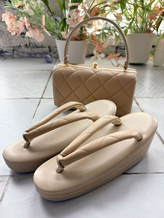【草履バッグ】 モカ  F